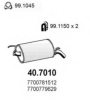 ASSO 40.7010 End Silencer
